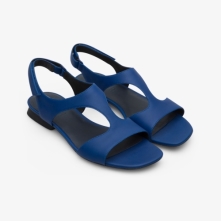 Camper Casi Myra Womens Sandals US-89187 Blue Outlet